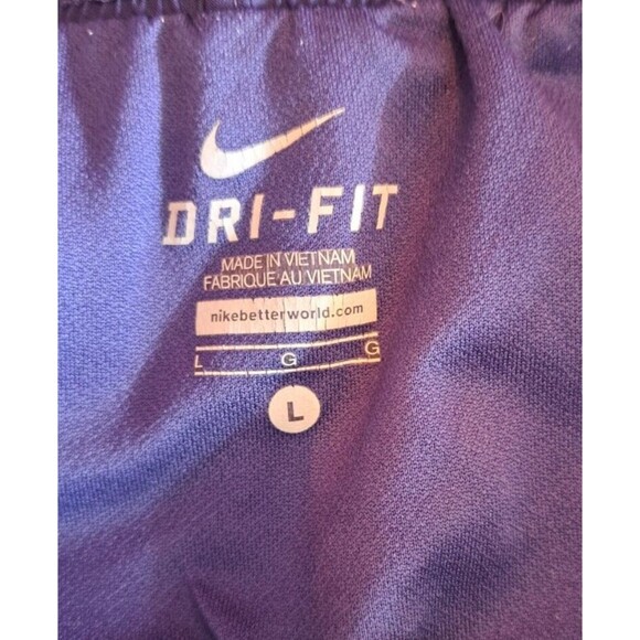 Nike Tempo Dri-Fit Blue and Lime Shorts RN#56323 Size Large Running Active - Picture 12 of 12